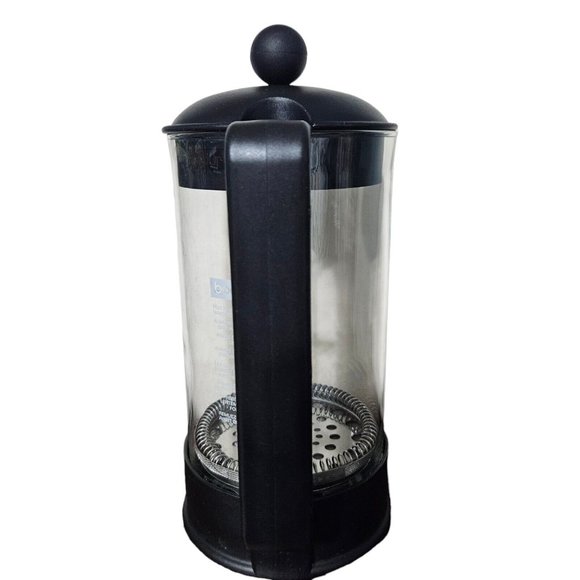 Bodum French Press Coffee 8 Cups 34 Oz. Clear Glass Black Denmark Plunger - Picture 2 of 4